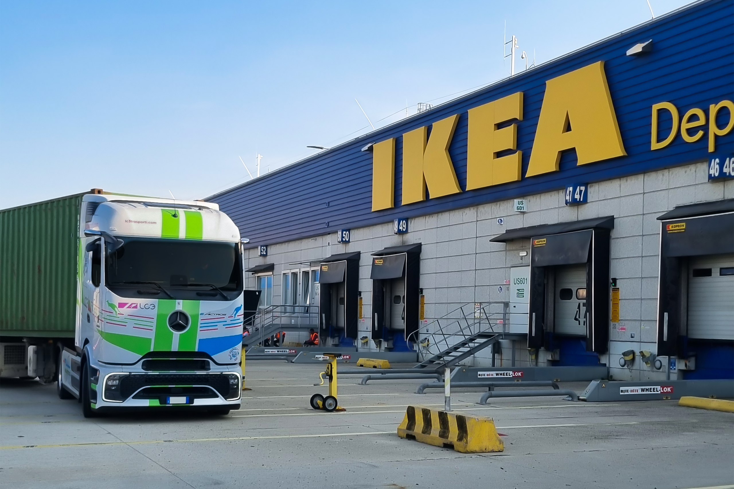 IKEA expands electric heavy-duty trucking in Italy
