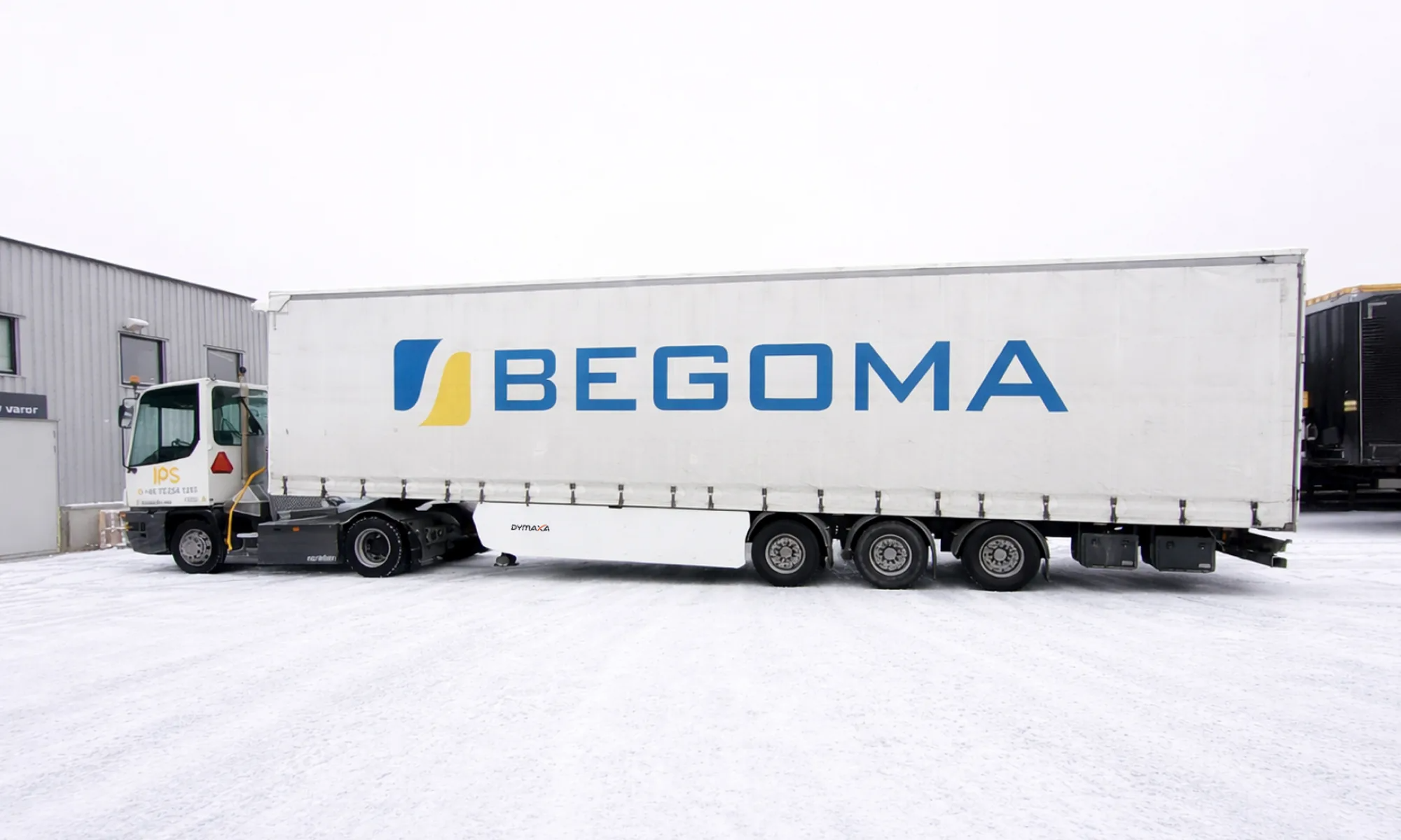 PNO and Begoma retrofit trailers with side skirts