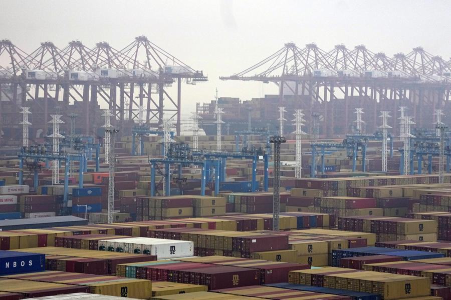 World’s largest electric container ship enters service in China