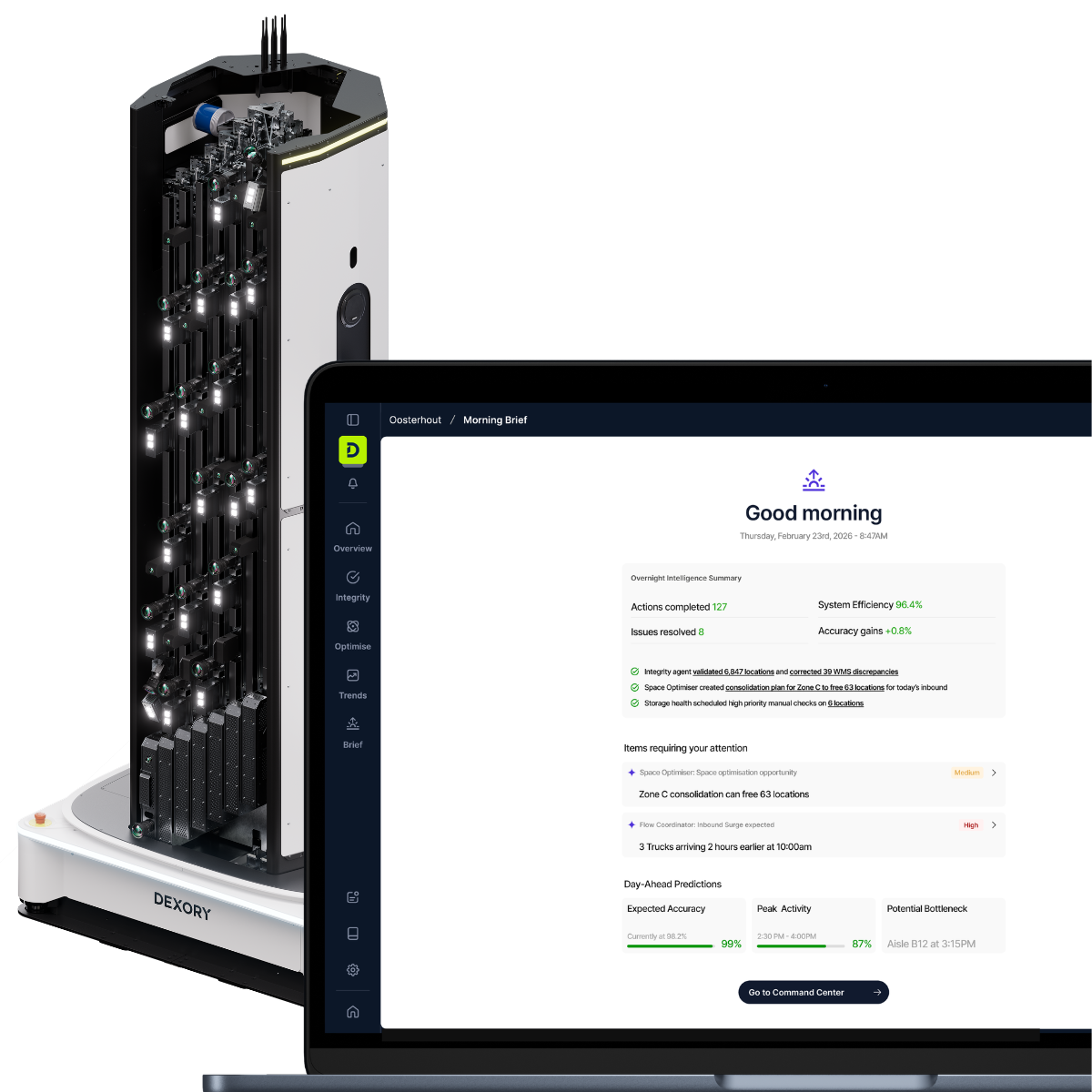 Dexory adds reasoning layer to warehouse digital twin Dexory adds reasoning layer to warehouse digital twin