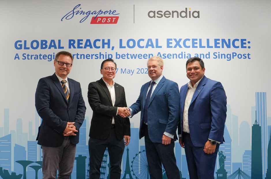 Asendia and SingPost build APAC parcel gateway