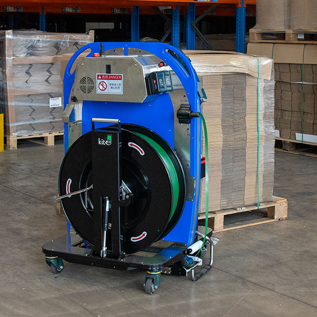 Kite Packaging puts automation into pallet strapping