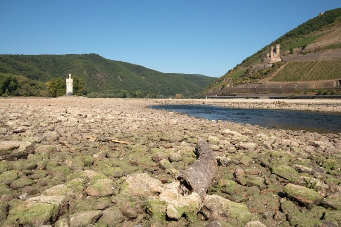 Rhine drought pushes barge network to breaking point Rhine drought pushes barge network to breaking point