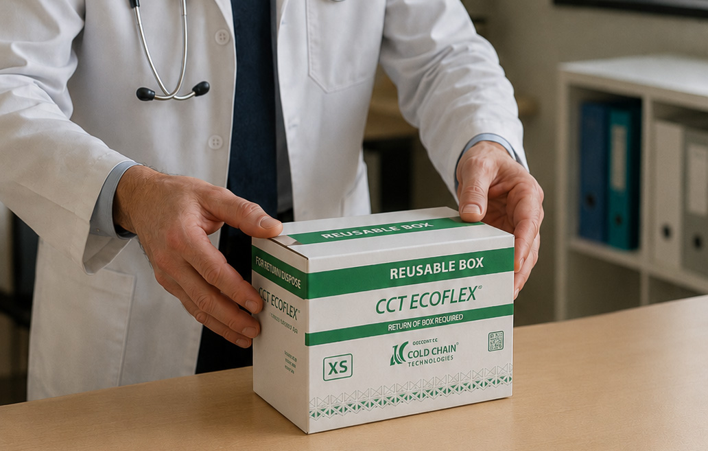 EcoFlex XS shrinks the reusable pharma shipper