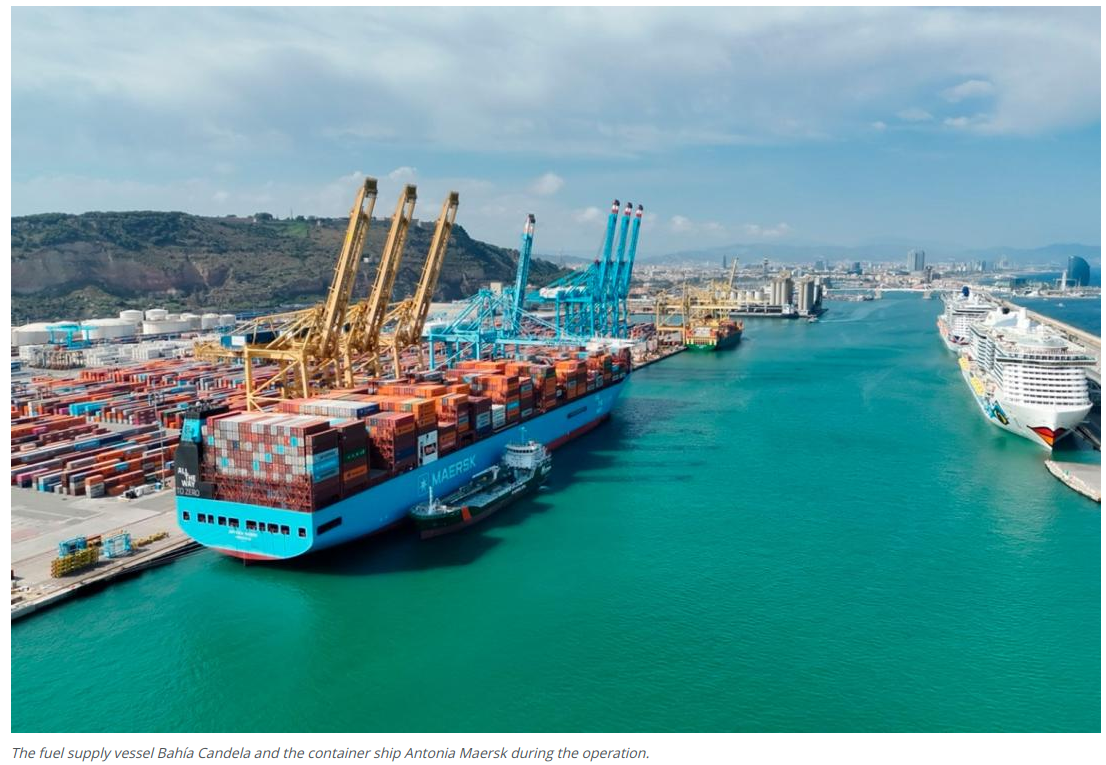 Barcelona puts bioethanol bunkering to work Barcelona puts bioethanol bunkering to work
