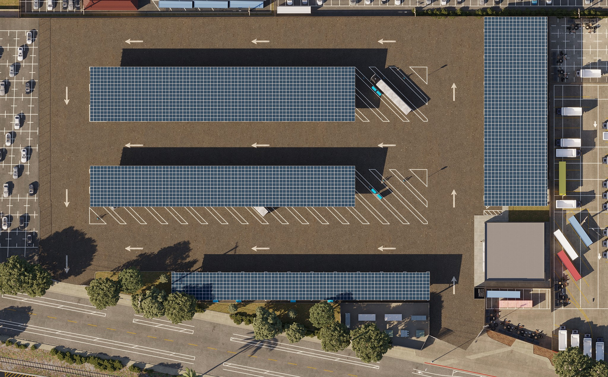 San Diego advances electric truck charging hub