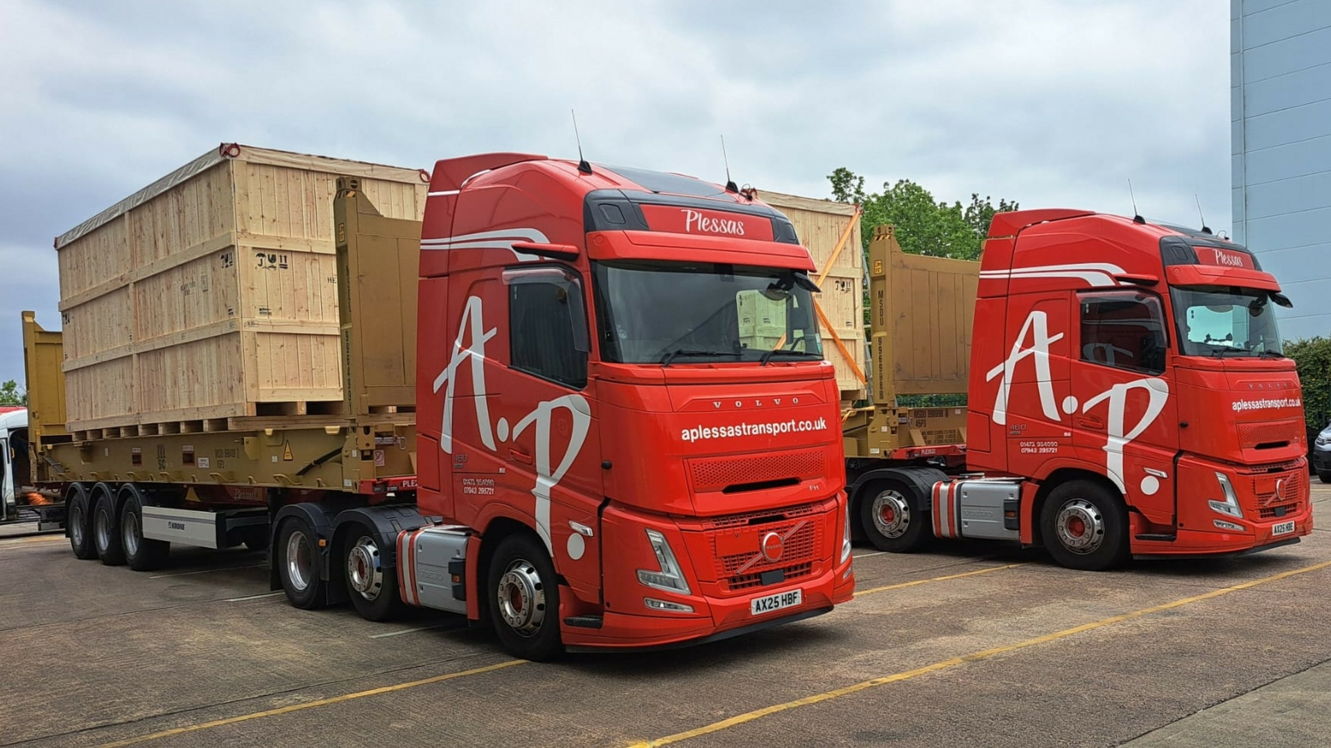 A Plessas adds three more KRONE chassis