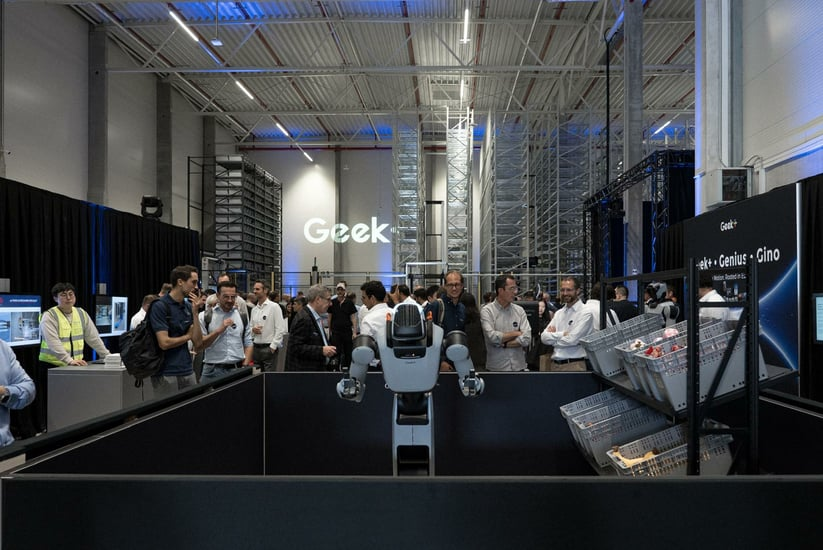 Geekplus opens European warehouse robotics innovation lab Geekplus opens European warehouse robotics innovation lab
