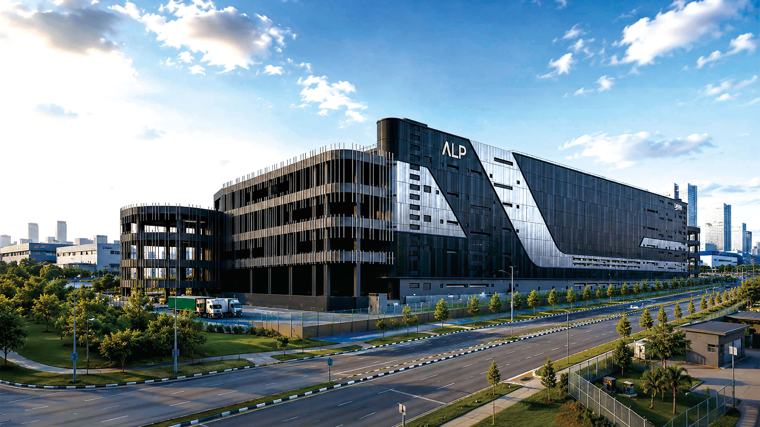 ALP and CapitaLand start Singapore logistics hub