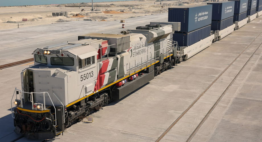 Etihad Rail opens Fujairah–ICAD freight corridor Etihad Rail opens Fujairah–ICAD freight corridor